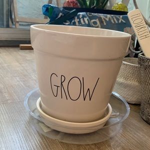 Rae Dunn Grow Planter Large